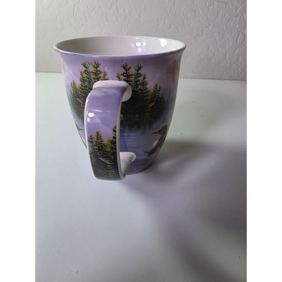 CAPE SHORE Loon Family on the Lake 15oz. Coffee Tea Mug - Picture 5 of 9
